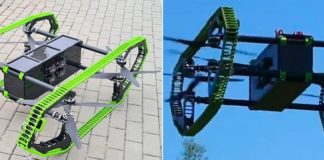 HUVVER, un dron volador que también avanza como un tanque